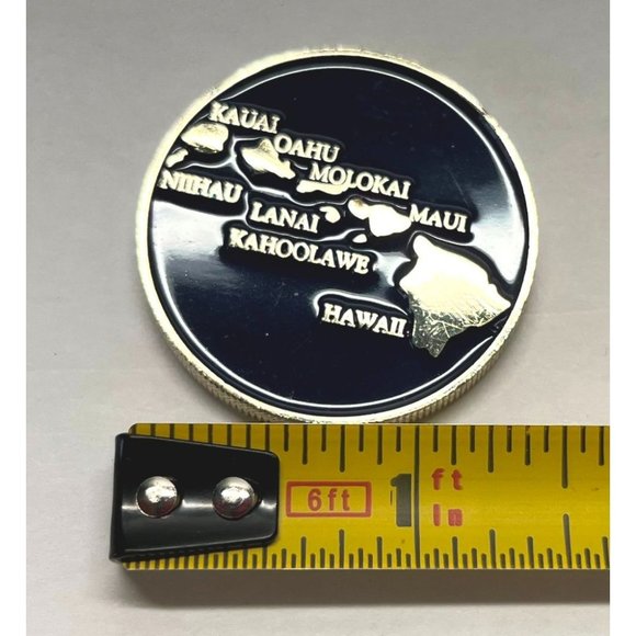 Vintage Hawaii Waikoloa Islands of Aloha Souvenir Token Coin 1.5" - Picture 4 of 5